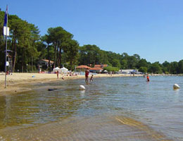 Camping-car Lac de Cazaux